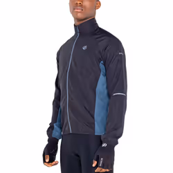 Dare 2b Mens Ablaze II Lightweight Windshell Cycling Training Jacket Coat - L, Black