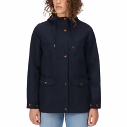 Regatta Womens Nahla Waterproof Lightweight Hooded Jacket Coat - 8, Navy