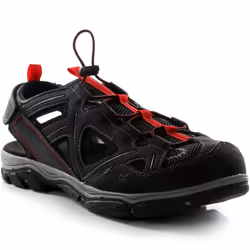 Regatta Mens Westshore III Enclosed Toe Adjustable Walking Sandal - 9 UK, Black/True Red