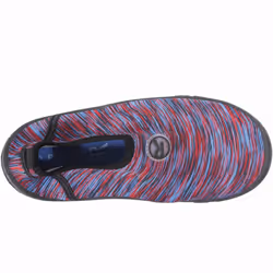Regatta Kids Jetty Summer Beach Pool Sandals Pumps Water Shoes - Red/Blue Marl - 3 UK, Red/Blue Marl