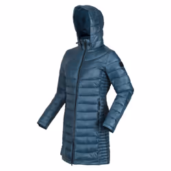 Regatta Women's Andel III Lightweight Parka Jacket Reflecting Lake - 10