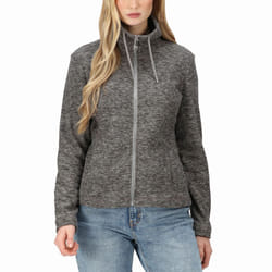 Regatta Womens Kizmitt Full Zip Fluffy Fleece Jacket - 8, Storm Grey