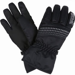 Regatta Kids Arlie III Waterproof Thermal Winter Snow Mittens Gloves - 4-6 Yrs, Black