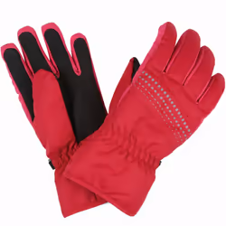 Regatta Kids Arlie III Waterproof Thermal Winter Snow Mittens Gloves - 4-6 Yrs, Pink Potion