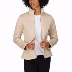 Regatta Womens Razzia II Full Zip Bonded Fleece Warm Winter Jacket - 8, Light Vanilla