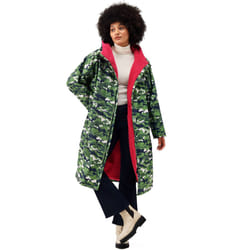 Regatta Outdoor Active Unisex Waterproof Zip Surfing Beach Changing Robe - LXL, Camo