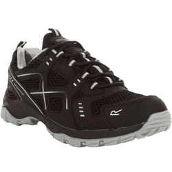 Regatta Womens Lady Vendeavour Waterproof Ankle Hiking Trail Walking Boots - 5 UK, Black/Cyberspace