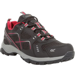 Regatta Womens Lady Vendeavour Waterproof Ankle Hiking Trail Walking Boots - 5 UK, Granite/Pink Potion