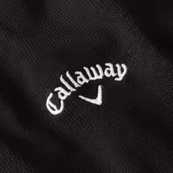 Callaway Golf Mens 2021 Odyssey Long Sleeve V-Neck 12 Gauge Embroidered Sweater - L, True Black