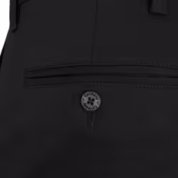 Callaway Golf Mens Active Waistband Water Resistant Tapered Trousers - 34/34, Caviar