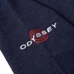 Callaway Golf Mens 2021 Odyssey Signature Tour Logo Knit Crew Neck Golf Sweater - L, Navy Heather