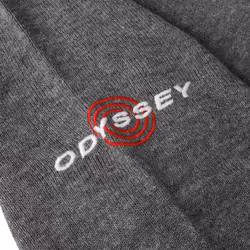 Callaway Golf Mens 2021 Odyssey Long Sleeve V-Neck 12 Gauge Embroidered Sweater - L, Charcoal Heather