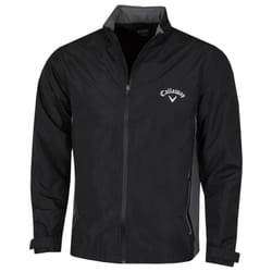 Callaway Golf Mens 2021 Waterproof Breathable Adjustable Taped Seams Golf Jacket - S, Caviar