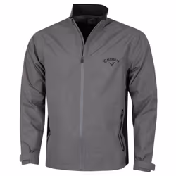 Callaway Golf Mens 2021 Waterproof Breathable Adjustable Taped Seams Golf Jacket - S, Quiet Shade