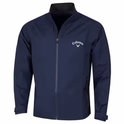 Callaway Golf Mens 2021 Waterproof Breathable Adjustable Taped Seams Golf Jacket - S, Peacoat