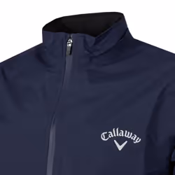 Callaway Golf Mens 2021 Waterproof Breathable Adjustable Taped Seams Golf Jacket - S, Peacoat