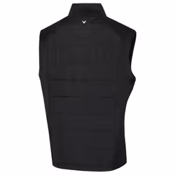 Callaway Golf Mens 2021 Full Zip Puffer Sleeveless Chevron Padded Chest Gilet - 2XL, Caviar