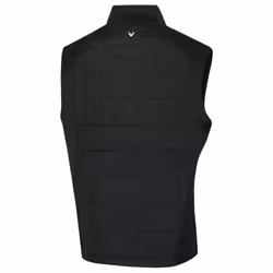 Callaway Golf Mens 2021 Full Zip Puffer Sleeveless Chevron Padded Chest Gilet - 3XL, Caviar