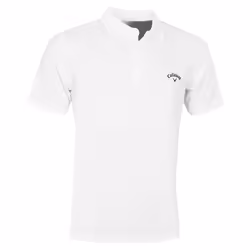 Callaway Golf 2024 Tournament Opti-Dri Left Chest Logo Polo Shirt - L, Bright White