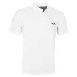 Callaway Golf 2024 Tournament Opti-Dri Left Chest Logo Polo Shirt - XL, Bright White
