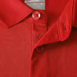 Callaway Golf Mens 2024 Tournament Opti-Dri Wicking Polo Shirt - S, True Red