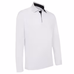 Callaway Golf Mens 2022 Long Sleeve Swingtech Performance Polo Shirt - L, Bright White