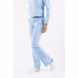 Juicy Couture Del Ray Polyester Women's Blue Joggers - Not Specified, L
