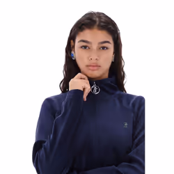 JUICY COUTURE diamante velour jacket in night sky blue - L