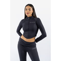 Juicy Couture Morgan Nylon Women's Black Sweatshirt - Black, L