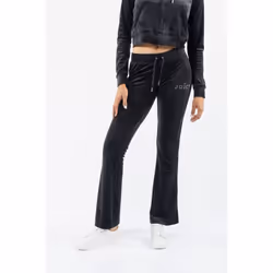 Juicy Couture Regal Lisa Polyester Women's Black Track Pants - Black, L