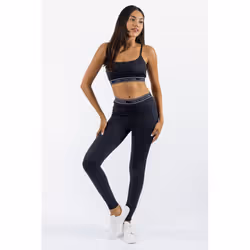 Juicy Couture Bowie Nylon Women's Black Sports Bra - Black, S