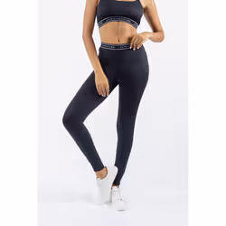 Juicy Couture Kia Nylon Women's Black Sports Leggings - Black, M