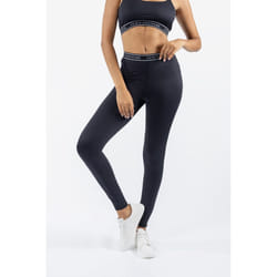 Juicy Couture Kia Nylon Women's Black Sports Leggings - Black, M