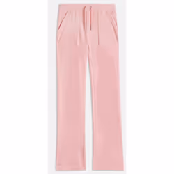 Juicy Couture Del Ray Pant Polyester Women's Juicy Pink Joggers - Pink, L