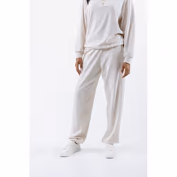 Juicy Couture Davidson Gold Polyester Women's Cream Track Pants - Cream, M