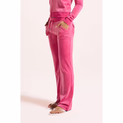 Juicy Couture Del Ray Pant Polyester Women's Bright Pink Joggers - M, M