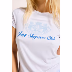 Juicy Couture Juicy Sleepover Club Polyester Women's White Loungewear Set - White, M