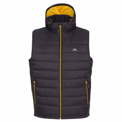 Trespass Mens Franklyn Padded Gilet - M, Dark Grey