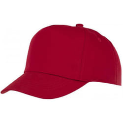 Bullet Childrens/Kids Feniks 5 Panel Cap - One Size, Red
