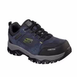 Skechers Mens Greetah Workwear Composite Toe Shoe - 6 UK, Navy