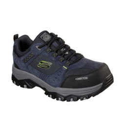 Skechers Mens Greetah Workwear Composite Toe Shoe - 6 UK, Navy