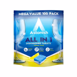 Astonish All In 1 Dishwasher Tablets (Pack Of 100)