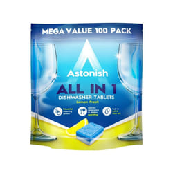 Astonish All In 1 Dishwasher Tablets (Pack Of 100)
