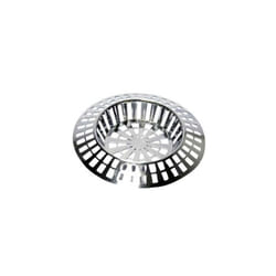 Securit Chrome Sink Strainer - 3.8cm, Silver