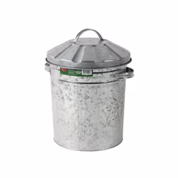 Ambassador Mini Galvanised Bin