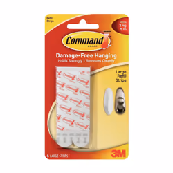 Command Mounting Strips (Pack of 6)