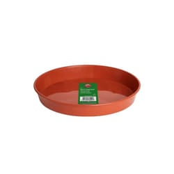 Ambassador Flower Pot Saucer - 10in, Orange