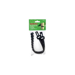 Ambassador Soft Shrub Ties (Pack Of 2) - 11 x 26 x 1.5cm, Black
