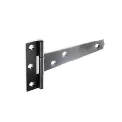 Securit Tee Hinges (Pair) - 30cm, Light Black