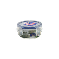 Lock & Lock Round Food Container - 9.2 x 15cm, Transparent